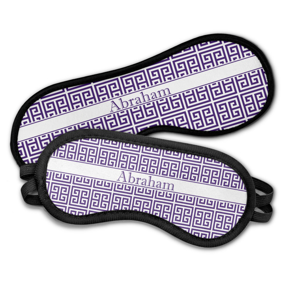 Greek Key Sleeping Eye Masks - PARENT
