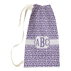 Greek Key Laundry Bags - Small (Personalized)