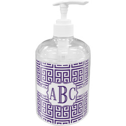 Greek Key Acrylic Soap & Lotion Bottle (Personalized)