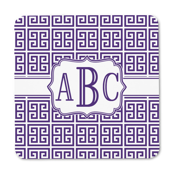 Greek Key Square Fridge Magnet - FRONT