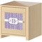 Greek Key Square Wall Decal on Wooden Cabinet