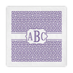Greek Key Standard Decorative Napkins (Personalized)