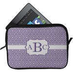 Greek Key Tablet Case / Sleeve - Small (Personalized)