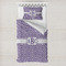 Greek Key Toddler Bedding w/ Monogram