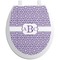 Greek Key Toilet Seat Decal (Personalized)