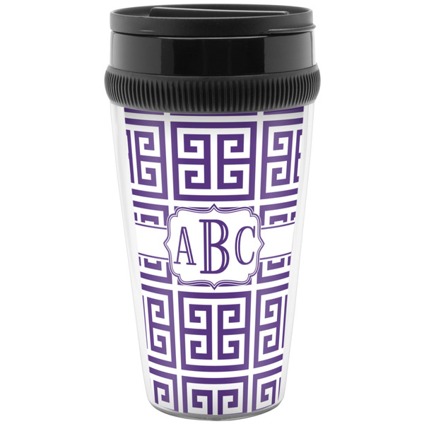 Greek Key Travel Mug (Personalized)