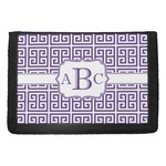 Greek Key Trifold Wallet (Personalized)