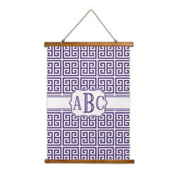 Greek Key Wall Hanging Tapestry (Personalized)