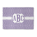 Greek Key Washable Area Rug (Personalized)