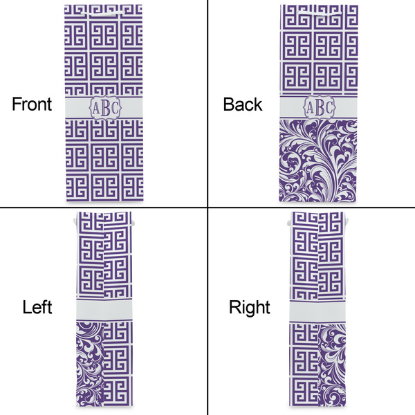 Greek Key Wine Gift Bag - Matte - Approval