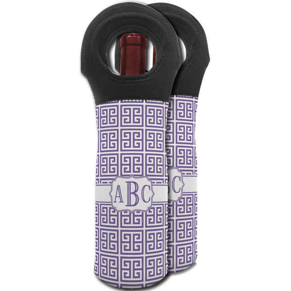 Greek Key Wine Tote Bag - MAIN