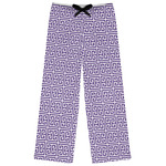 Greek Key Womens Pajama Pants - XS