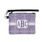 Greek Key Wristlet ID Case w/ Monogram