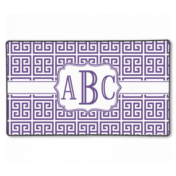 Custom Greek Key XXL Gaming Mouse Pad - 24" x 14" (Personalized)