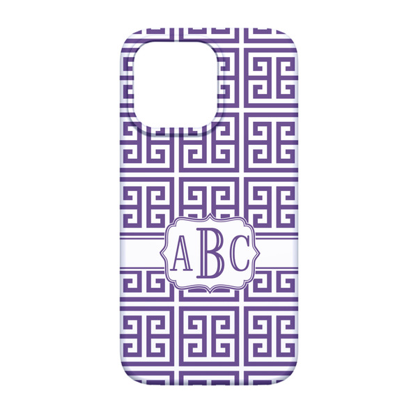 Greek Key iPhone 13 Pro Case - Back