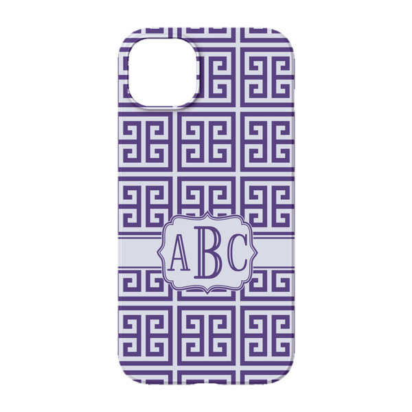 Greek Key iPhone 14 Pro Case - Back