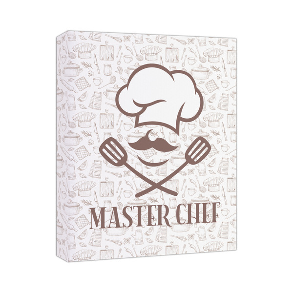 Custom Master Chef Canvas Print - 11x14 (Personalized)