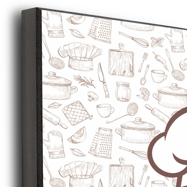 Master Chef 11x14 Wood Print - Closeup