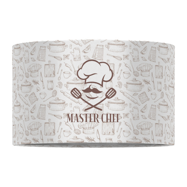 Master Chef 12" Drum Lampshade - FRONT (Fabric)