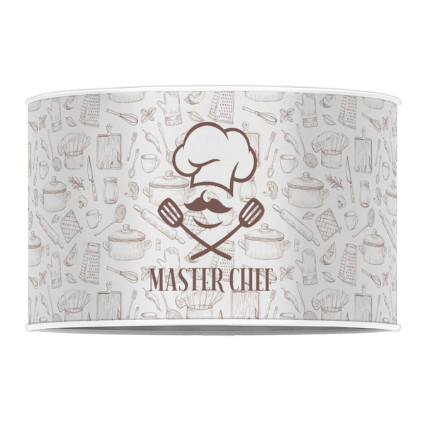 Master Chef 12" Drum Lampshade - FRONT (Poly Film)
