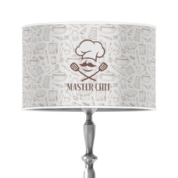 Master Chef 12" Drum Lamp Shade - Poly-film (Personalized)