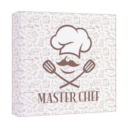 Master Chef Canvas Print - 12x12 (Personalized)