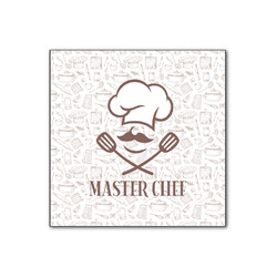 Master Chef Wood Print - 12x12 (Personalized)