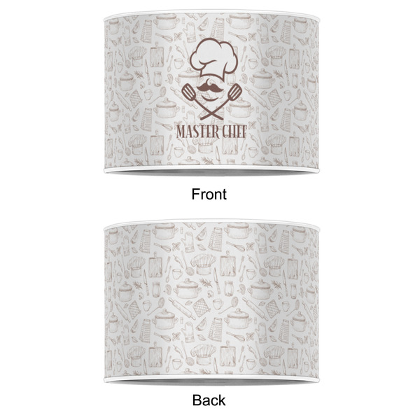 Master Chef 16" Drum Lampshade - APPROVAL (Poly Film)