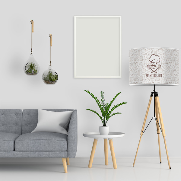 Master Chef 16" Drum Lampshade - LIFESTYLE