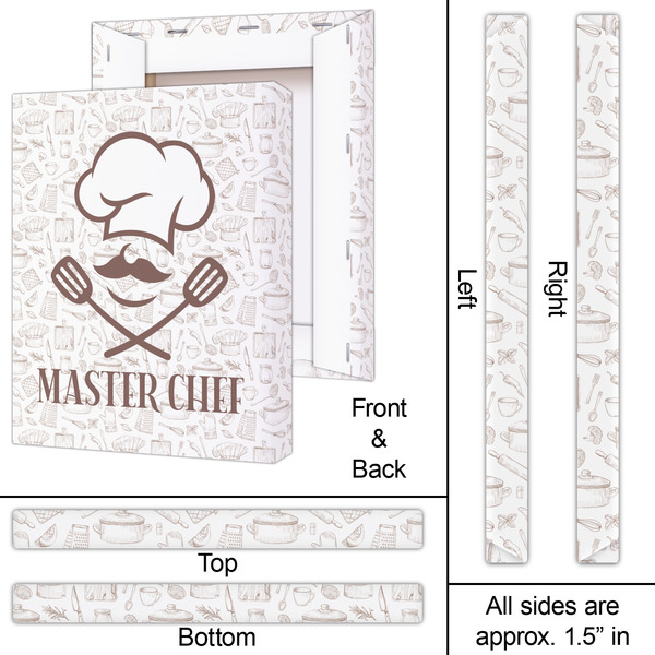 Master Chef 16x20 - Canvas Print - Approval