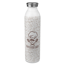 Master Chef 20oz Stainless Steel Water Bottle - Full Print (Personalized)