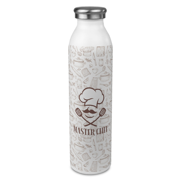 Custom Master Chef 20oz Stainless Steel Water Bottle - Full Print (Personalized)