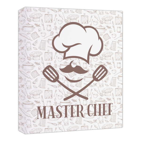 Custom Master Chef Canvas Print - 20x24 (Personalized)