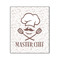 Master Chef Wood Print - 20x24 (Personalized)