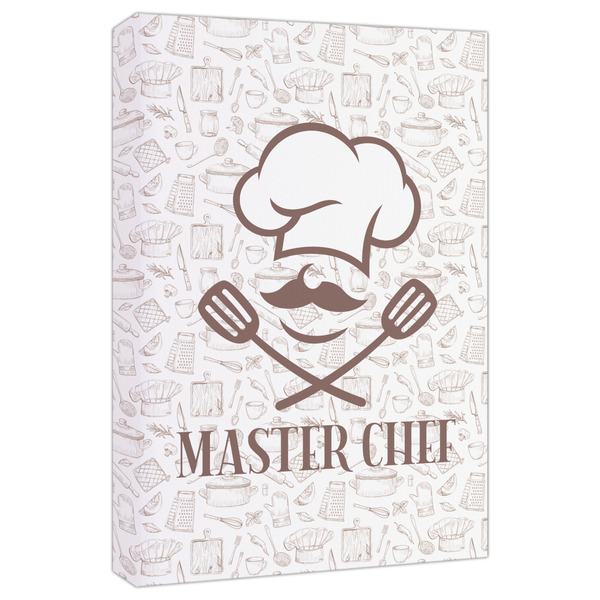 Custom Master Chef Canvas Print - 20x30 (Personalized)
