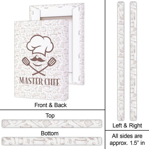 Master Chef 20x30 - Canvas Print - Approval