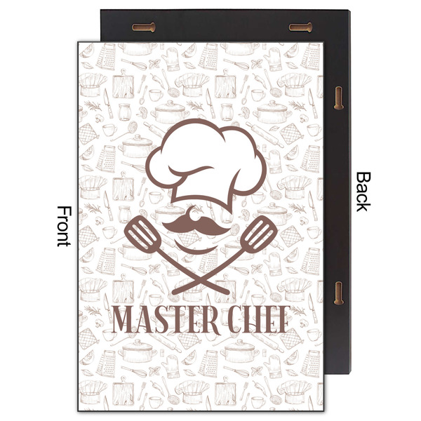 Master Chef 20x30 Wood Print - Front & Back View