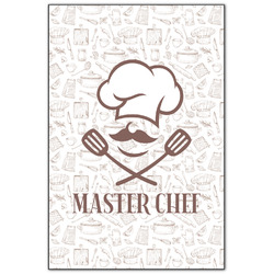 Master Chef Wood Print - 20x30 (Personalized)