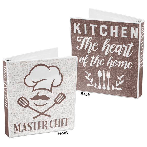 Master Chef 3-Ring Binder Front and Back