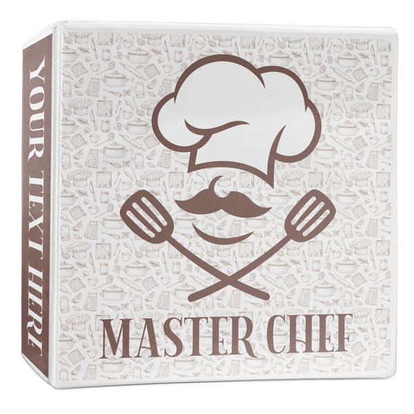 Custom Master Chef 3-Ring Binder - 2 inch (Personalized)