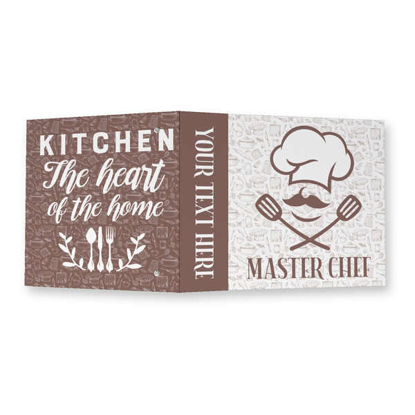 Master Chef 3 Ring Binders - Full Wrap - 2" - OPEN OUTSIDE