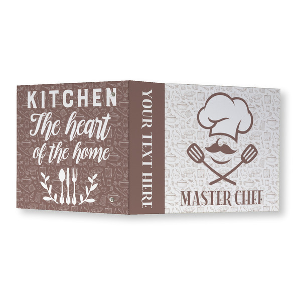 Master Chef 3 Ring Binders - Full Wrap - 3" - OPEN OUTSIDE