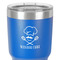 Master Chef 30 oz Stainless Steel Ringneck Tumbler - Blue - Close Up