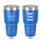 Master Chef 30 oz Stainless Steel Tumbler - Royal Blue - Double-Sided (Personalized)