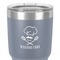 Master Chef 30 oz Stainless Steel Ringneck Tumbler - Grey - Close Up