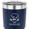 Master Chef 30 oz Stainless Steel Ringneck Tumbler - Navy - CLOSE UP