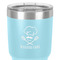 Master Chef 30 oz Stainless Steel Ringneck Tumbler - Teal - Close Up