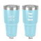 Master Chef 30 oz Stainless Steel Tumbler - Teal - Double-Sided (Personalized)