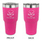 Master Chef 30 oz Stainless Steel Tumbler - Pink - Double Sided (Personalized)
