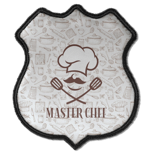 Custom Master Chef Iron On Shield Patch C w/ Name or Text